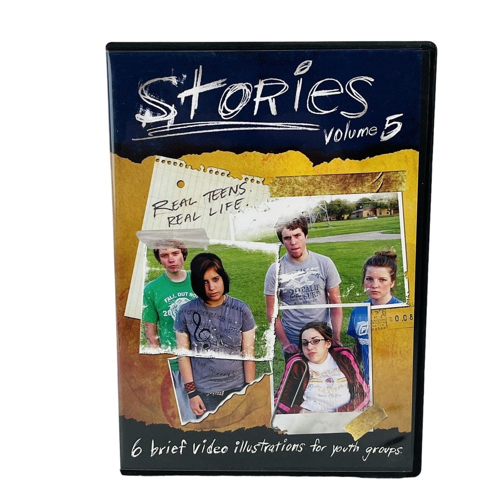 Stories Vol 5 DVD Real Teens Real Life Video Illustrations Youth Church Groups